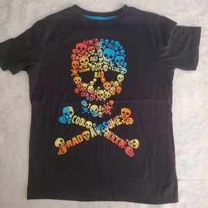 Skeleton graphic t for boys